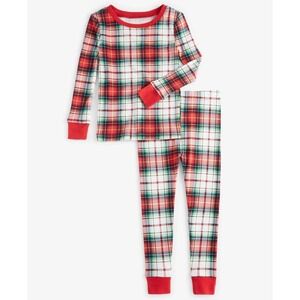 Holiday Lane Pajamas Winterton Plaid Cotton, 12 Months Kids PJ Set NWT